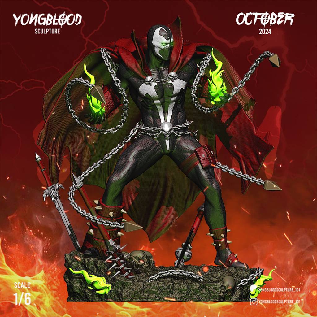 P站图纸印象馆 Yongblood Sculpture 再生侠 Yongblood Sculpture 再生侠