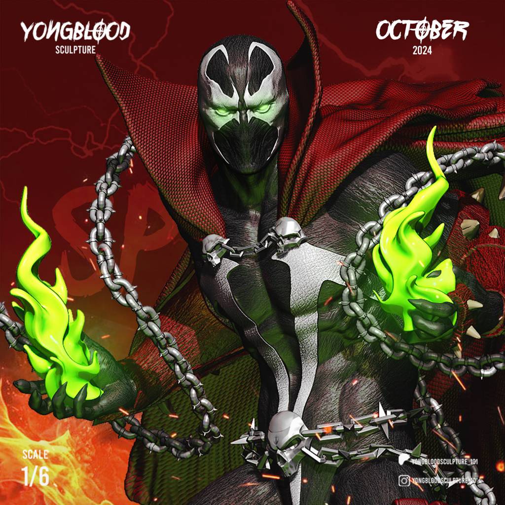 P站图纸印象馆 Yongblood Sculpture 再生侠 Yongblood Sculpture 再生侠