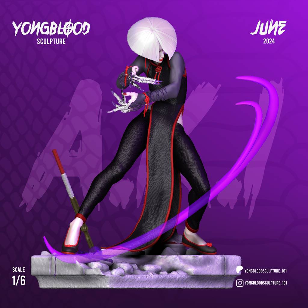 P站图纸印象馆 Yongblood Sculpture 街头霸王 阿鬼 Yongblood Sculpture 街头霸王 阿鬼