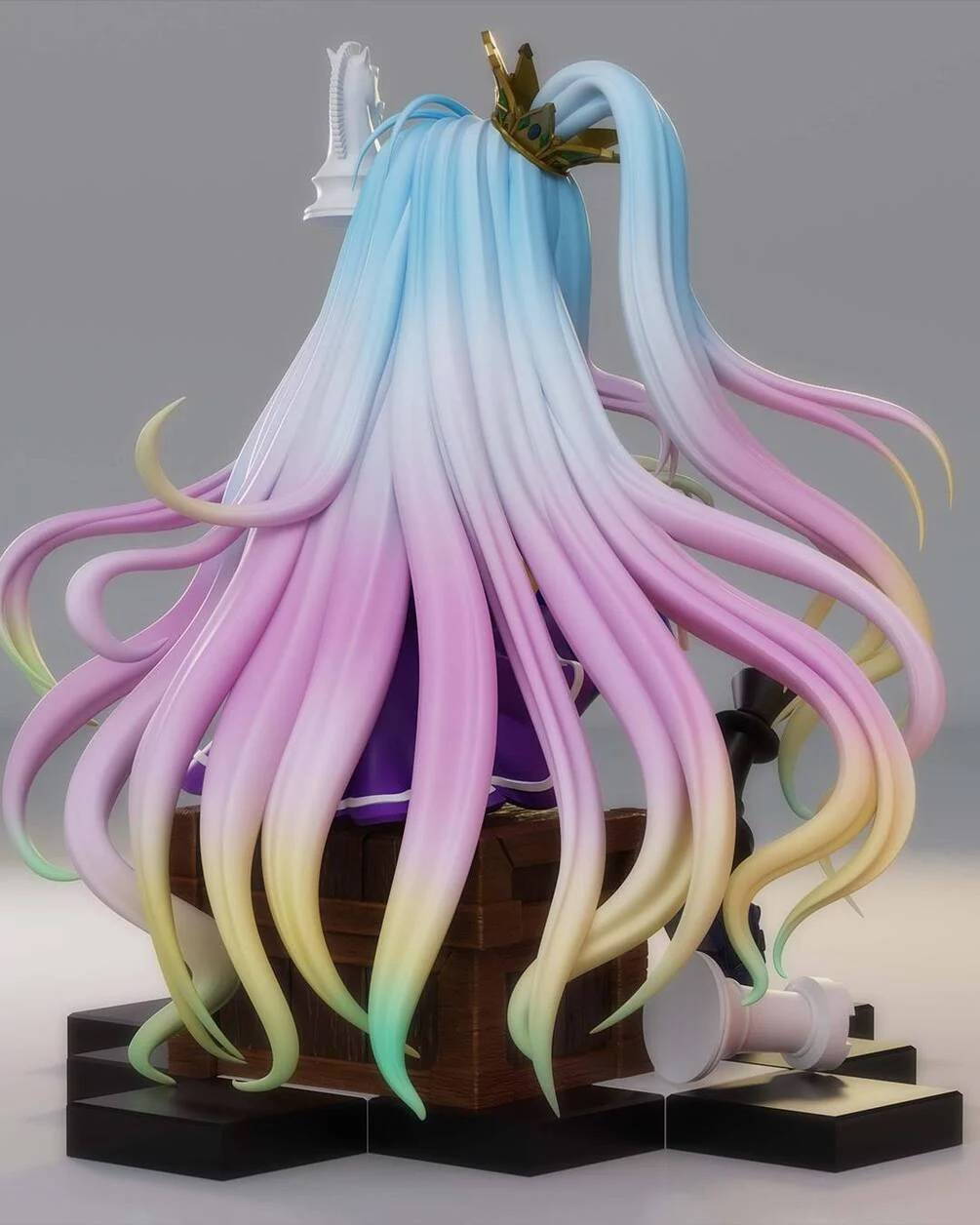 P站图纸印象馆 Tenshi Figures 游戏人生 白 Tenshi Figures 游戏人生 白