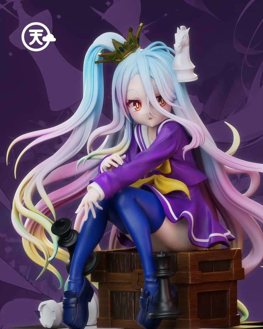 P站图纸印象馆 Tenshi Figures 游戏人生 白 Tenshi Figures 游戏人生 白