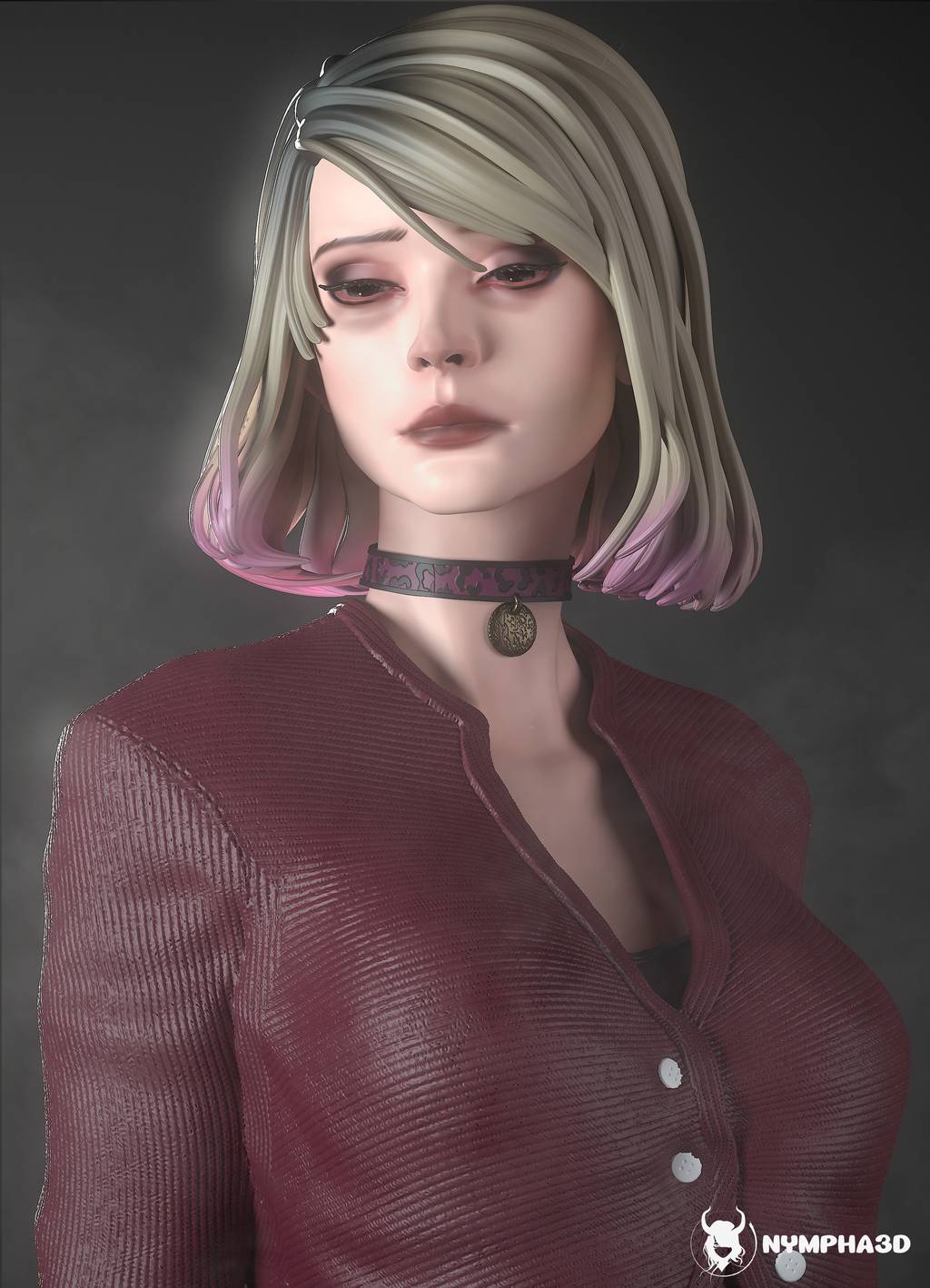 P站图纸印象馆 NYMPHA 3D 寂静岭 玛丽亚 NYMPHA 3D 寂静岭 玛丽亚