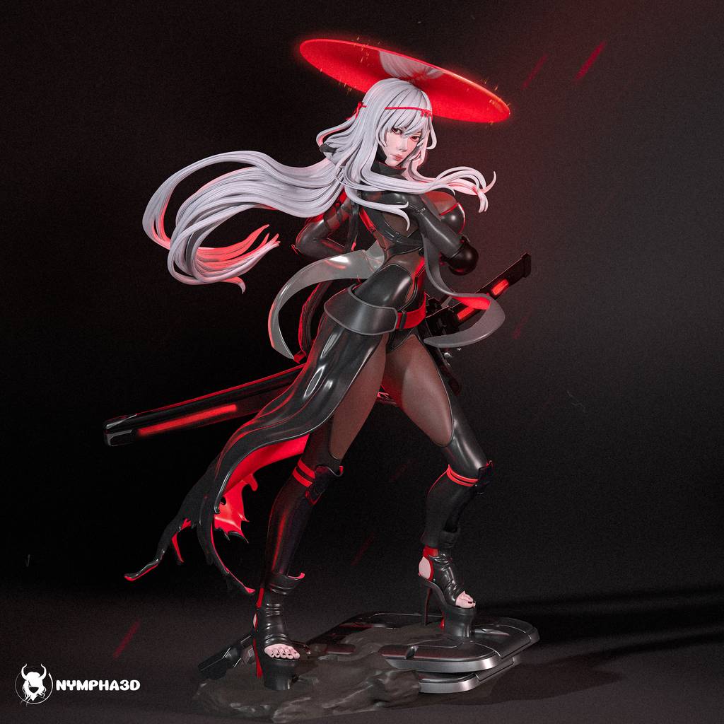 P站图纸印象馆 NYMPHA 3D 妮姬:胜利女神 红莲暗影 NYMPHA 3D 妮姬:胜利女神 红莲暗影