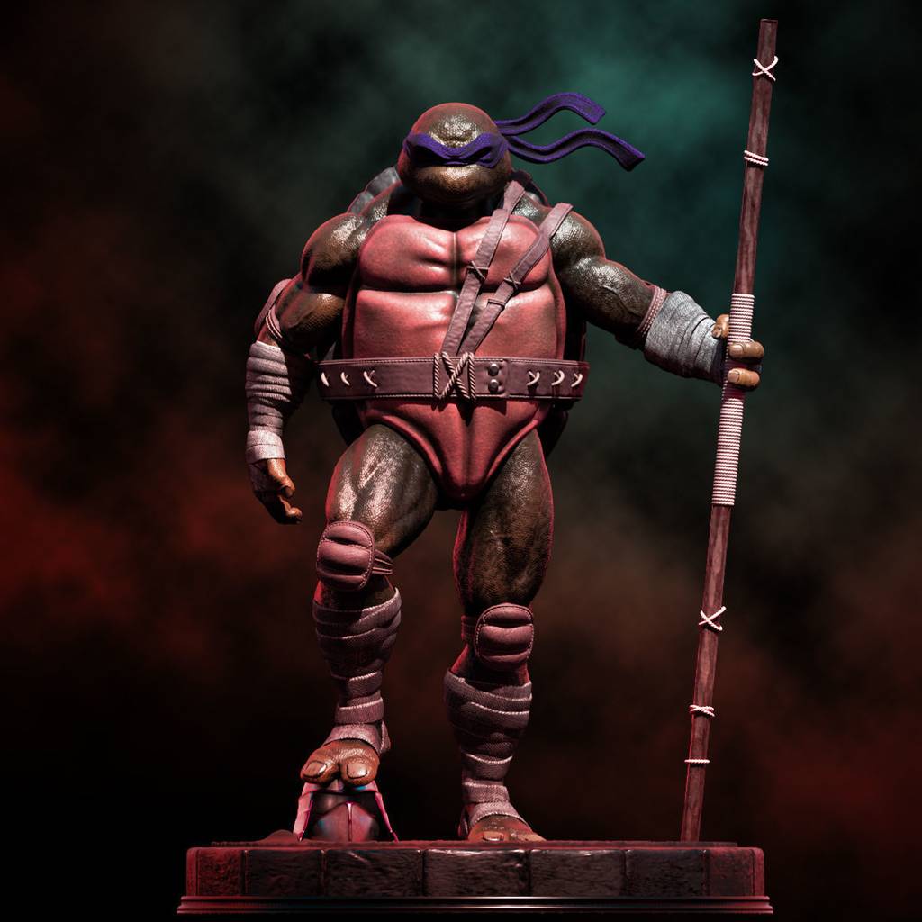 P站图纸印象馆 Nacho CG 忍者神龟 多纳泰罗 Nacho CG 忍者神龟 多纳泰罗