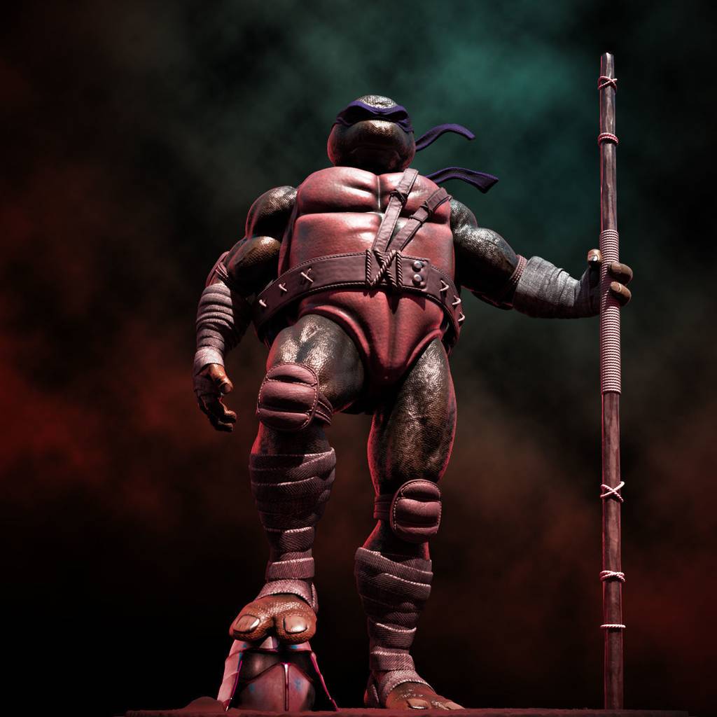 P站图纸印象馆 Nacho CG 忍者神龟 多纳泰罗 Nacho CG 忍者神龟 多纳泰罗