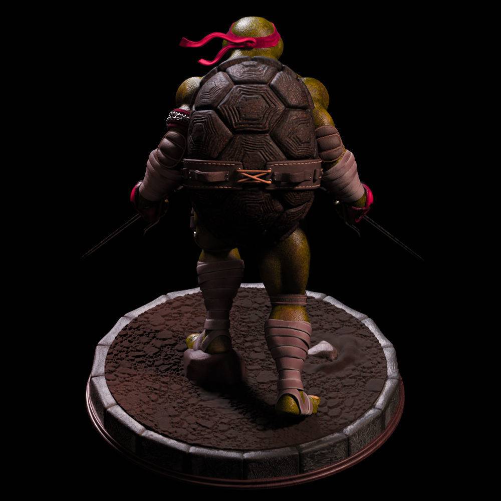 P站图纸印象馆 Nacho CG 忍者神龟 拉斐尔 Nacho CG 忍者神龟 拉斐尔