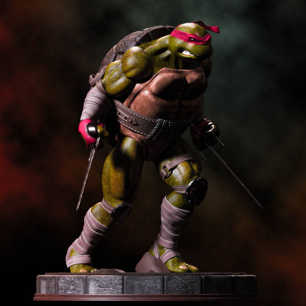 P站图纸印象馆 Nacho CG 忍者神龟 拉斐尔 Nacho CG 忍者神龟 拉斐尔