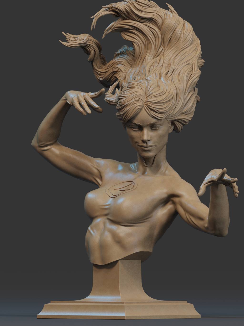 P站图纸印象馆 CA3D 24年12月半身像合集 CA3D 24年12月半身像合集