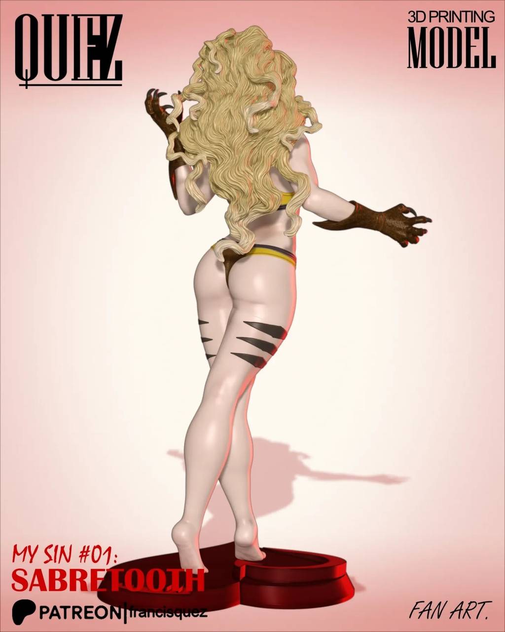 P站图纸印象馆 Francis Quez 剑齿虎 Francis Quez 剑齿虎