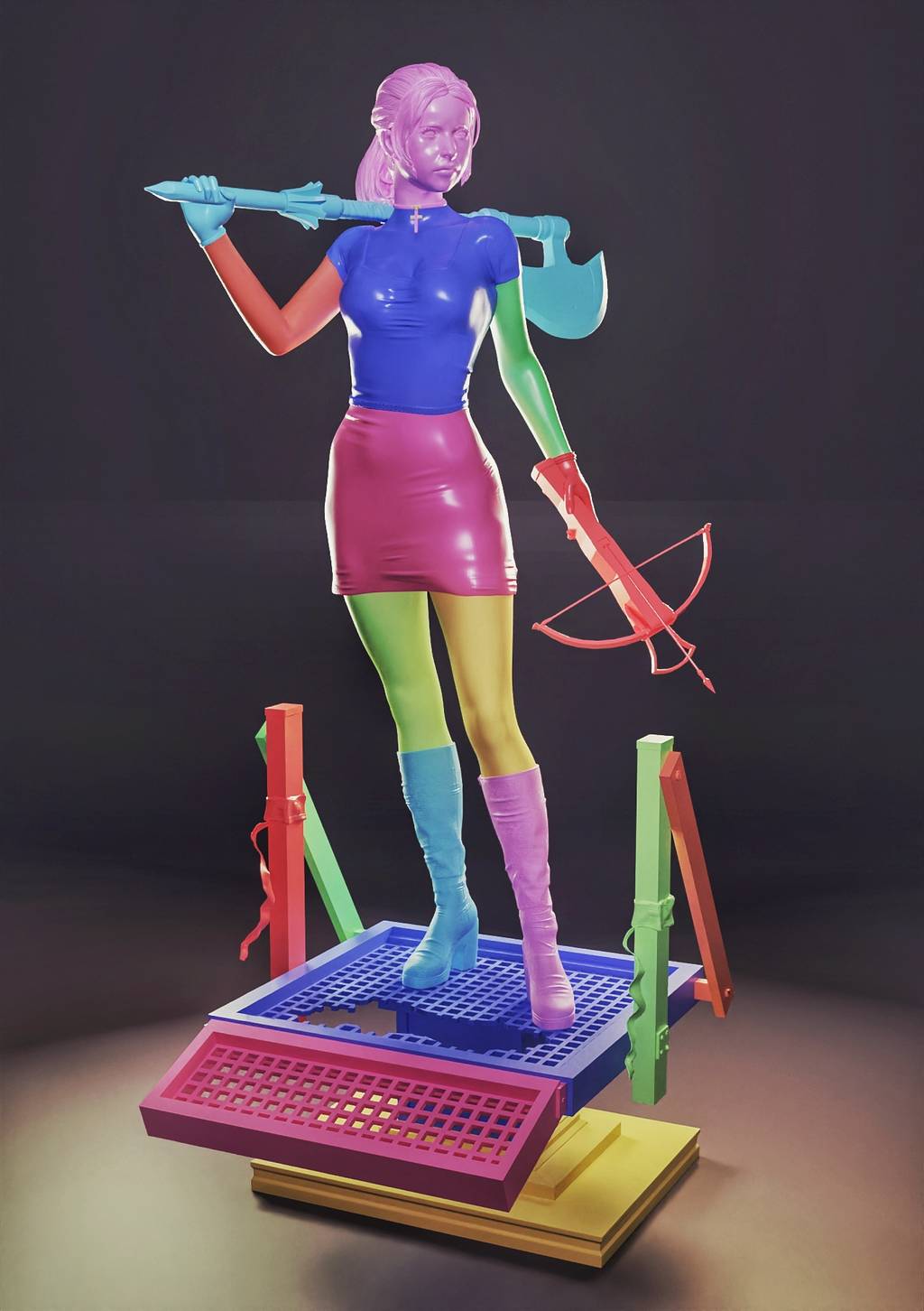 P站图纸印象馆 吸血鬼猎人 巴菲 吸血鬼猎人 巴菲