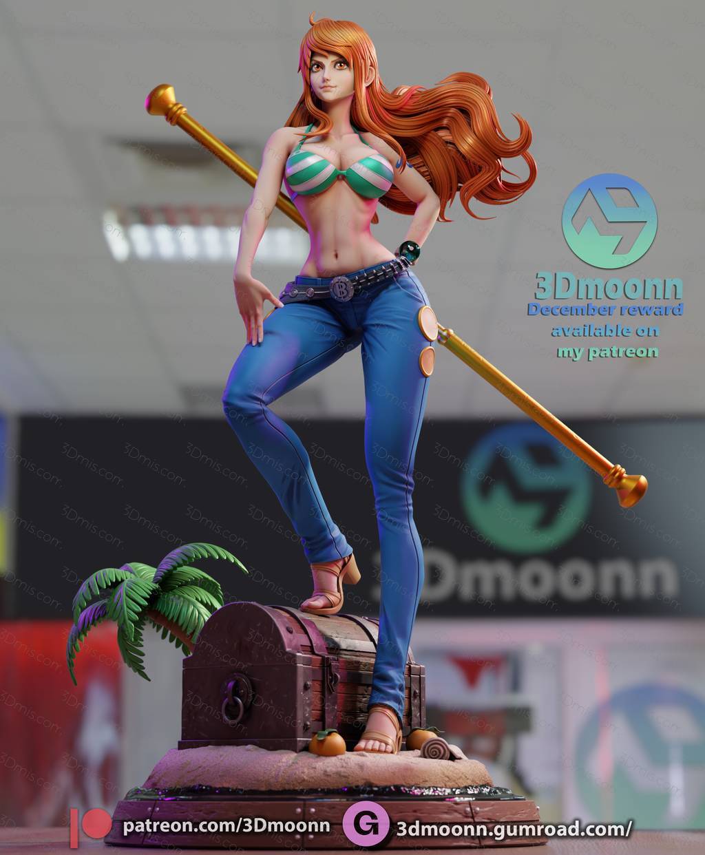 3Dmoonn 海贼王 娜美