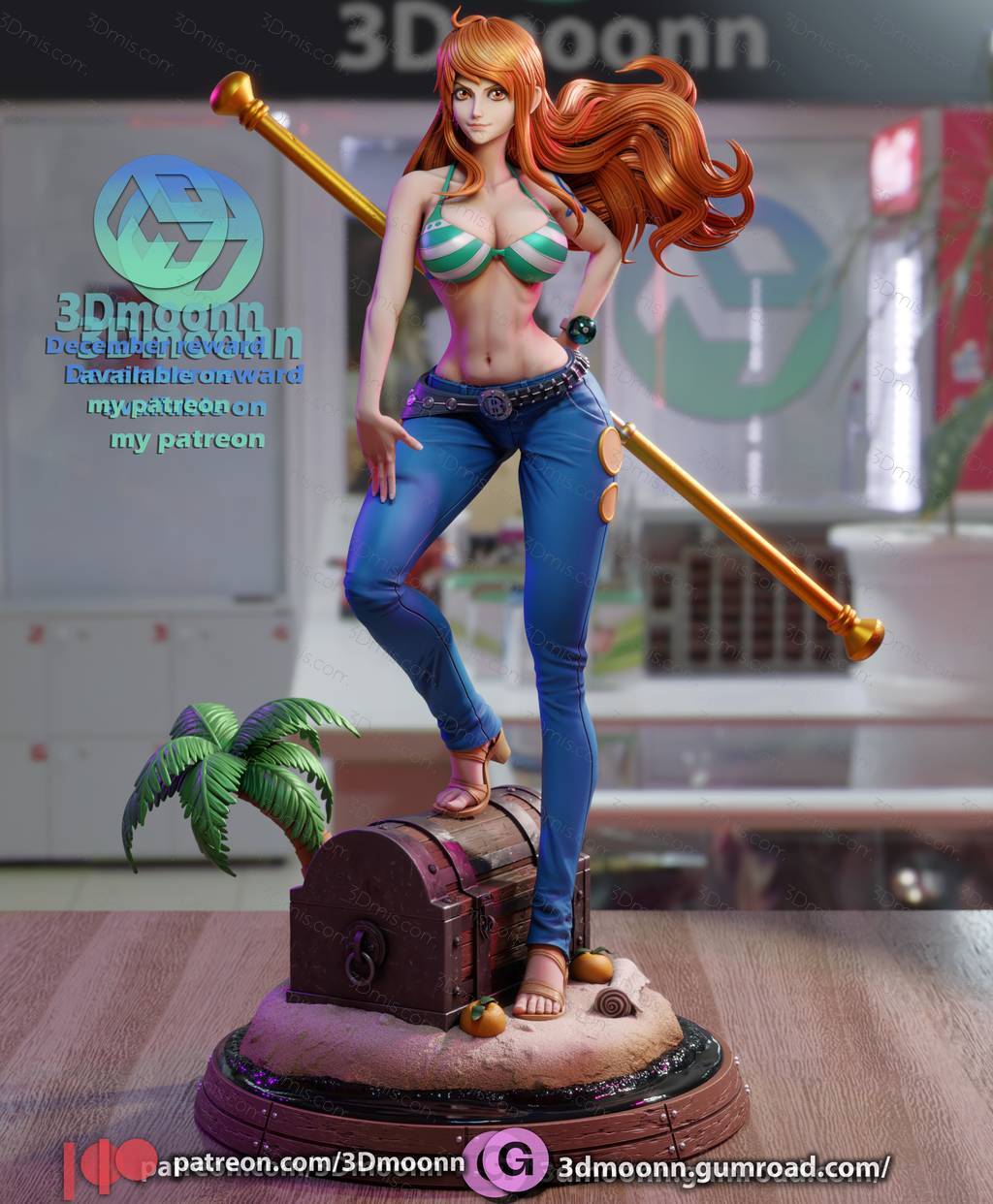 3Dmoonn 海贼王 娜美