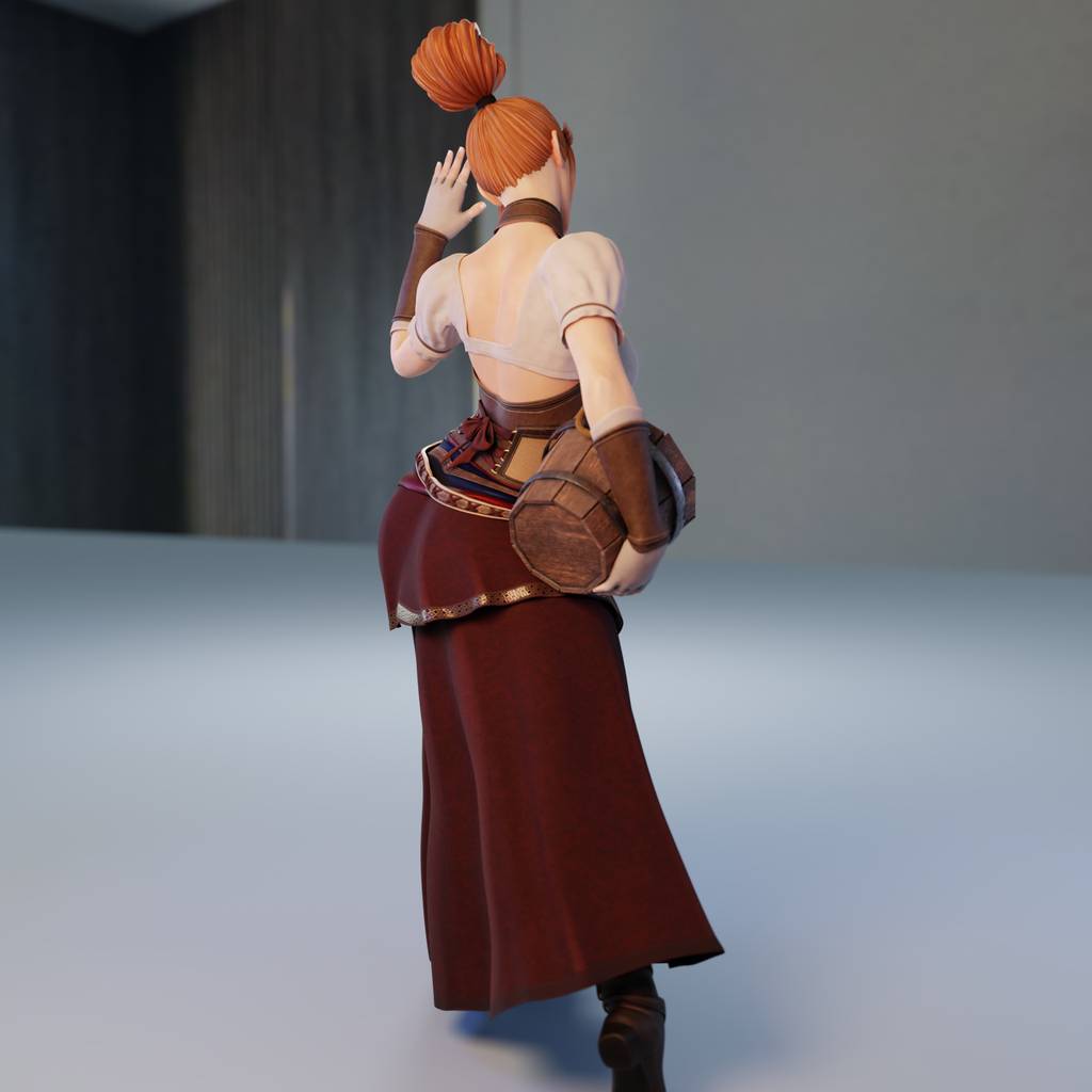 P站图纸印象馆 QB Works 葛丽泰 QB Works 葛丽泰