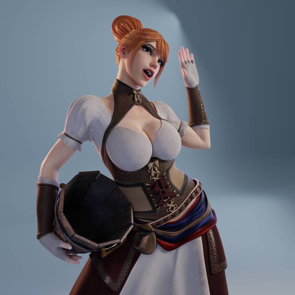 P站图纸印象馆 QB Works 葛丽泰 QB Works 葛丽泰