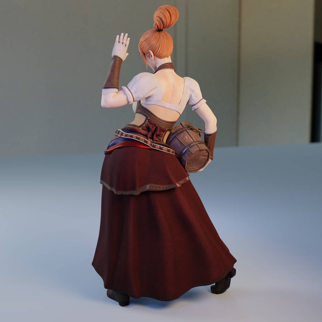 P站图纸印象馆 QB Works 葛丽泰 QB Works 葛丽泰