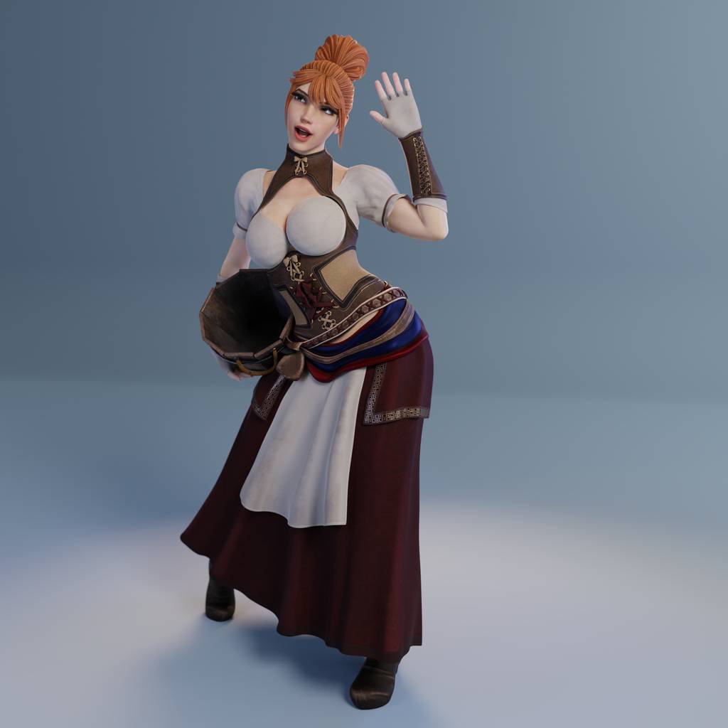 P站图纸印象馆 QB Works 葛丽泰 QB Works 葛丽泰