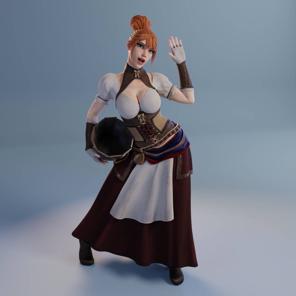 P站图纸印象馆 QB Works 葛丽泰 QB Works 葛丽泰