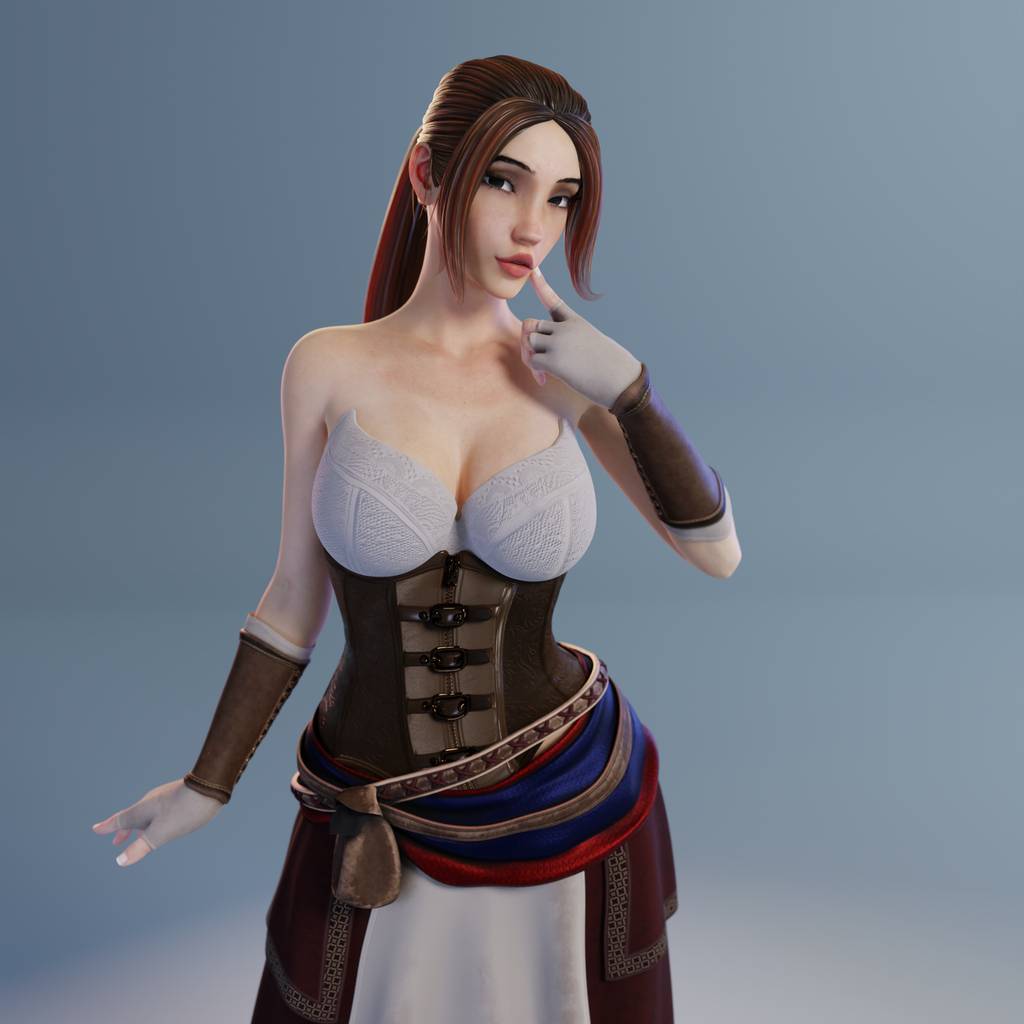 P站图纸印象馆 QB Works 艾格尼丝 QB Works 艾格尼丝