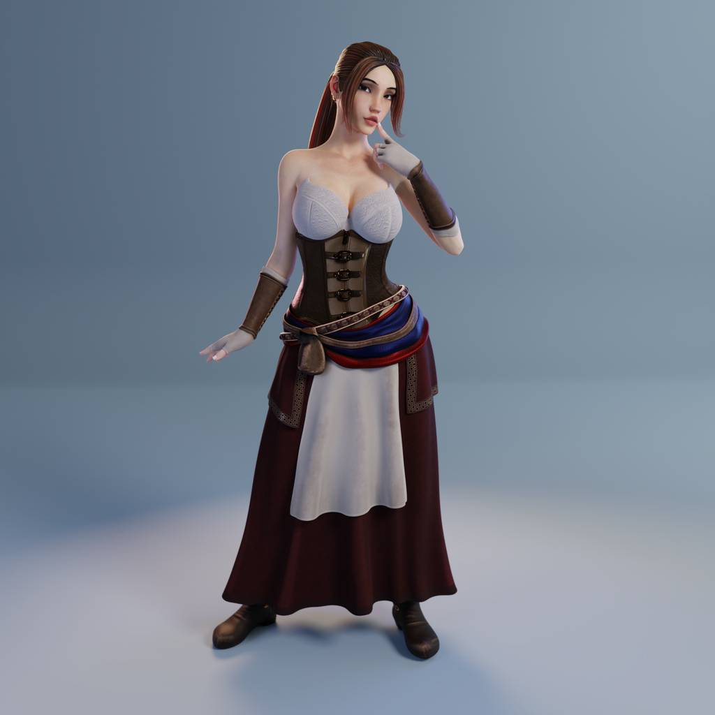 P站图纸印象馆 QB Works 艾格尼丝 QB Works 艾格尼丝