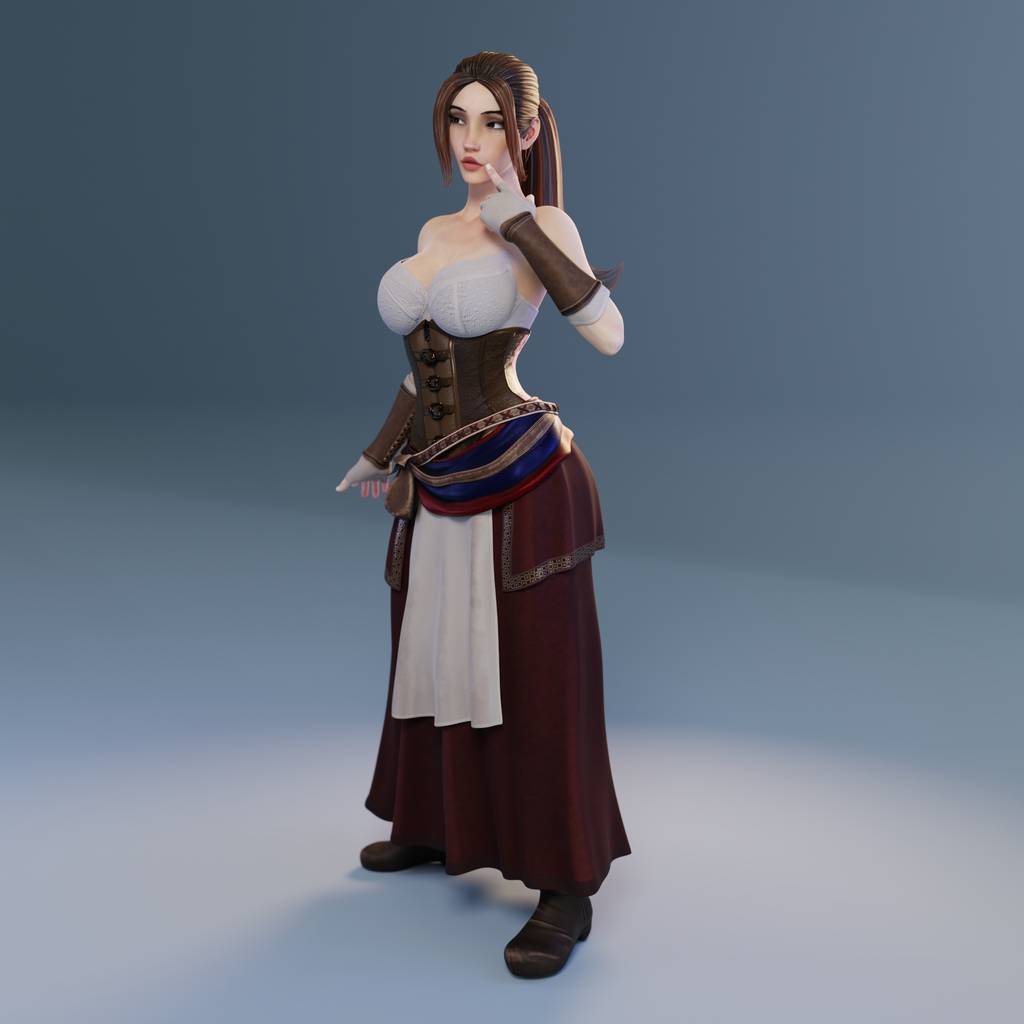 P站图纸印象馆 QB Works 艾格尼丝 QB Works 艾格尼丝