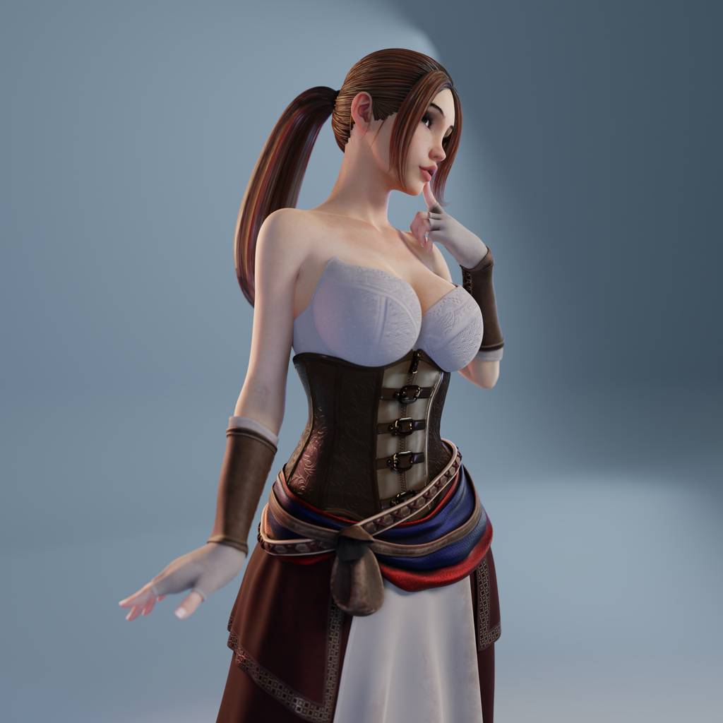 P站图纸印象馆 QB Works 艾格尼丝 QB Works 艾格尼丝