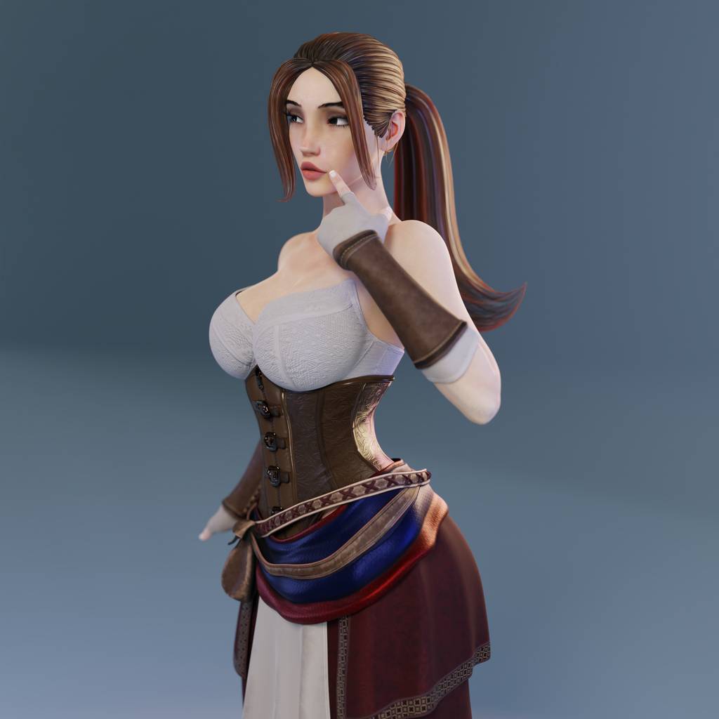 P站图纸印象馆 QB Works 艾格尼丝 QB Works 艾格尼丝