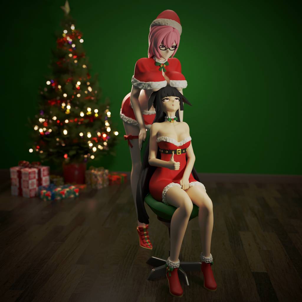 P站图纸印象馆 FunserviceSTL 绝区零 月城柳和星见雅 FunserviceSTL 绝区零 月城柳和星见雅