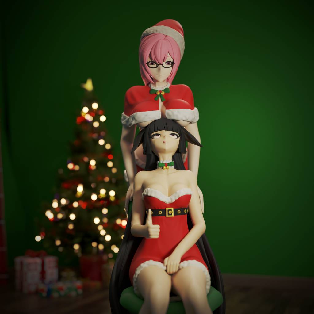 P站图纸印象馆 FunserviceSTL 绝区零 月城柳和星见雅 FunserviceSTL 绝区零 月城柳和星见雅