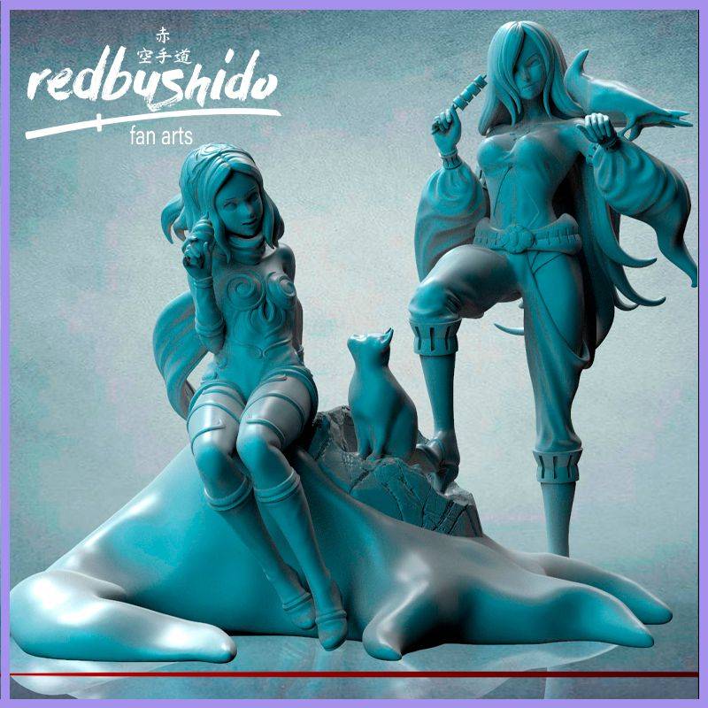 P站图纸印象馆 重力异想世界 凯特和拉文 重力异想世界 凯特和拉文