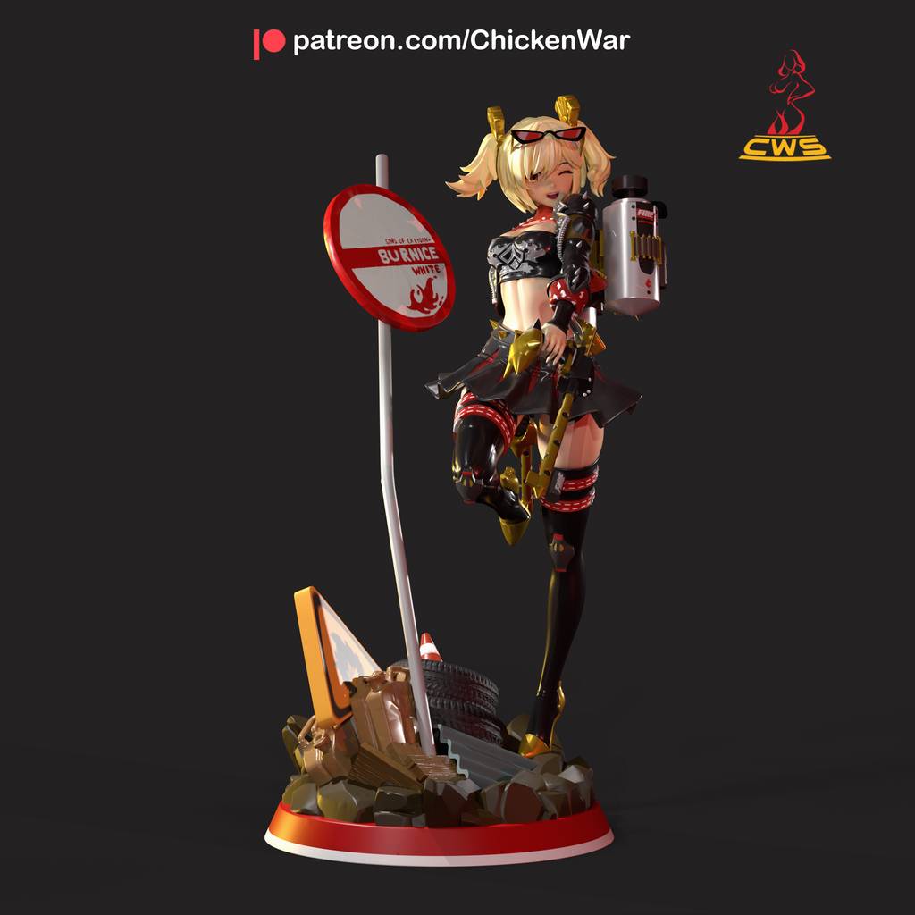 P站图纸印象馆 CW Studio 绝区零 柏妮思·怀特 CW Studio 绝区零 柏妮思·怀特