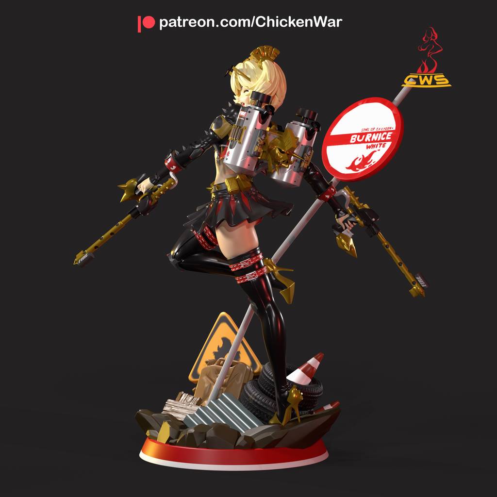 P站图纸印象馆 CW Studio 绝区零 柏妮思·怀特 CW Studio 绝区零 柏妮思·怀特