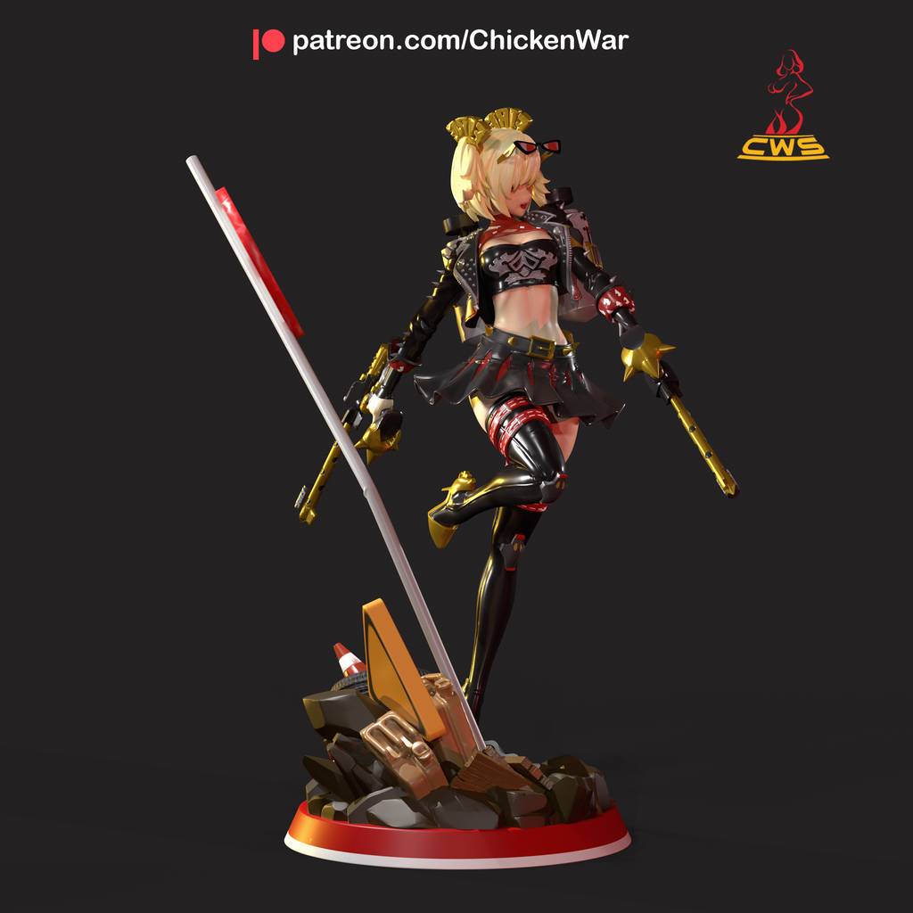 P站图纸印象馆 CW Studio 绝区零 柏妮思·怀特 CW Studio 绝区零 柏妮思·怀特