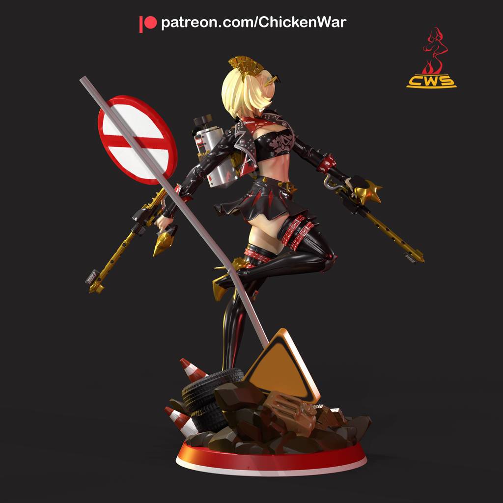 P站图纸印象馆 CW Studio 绝区零 柏妮思·怀特 CW Studio 绝区零 柏妮思·怀特