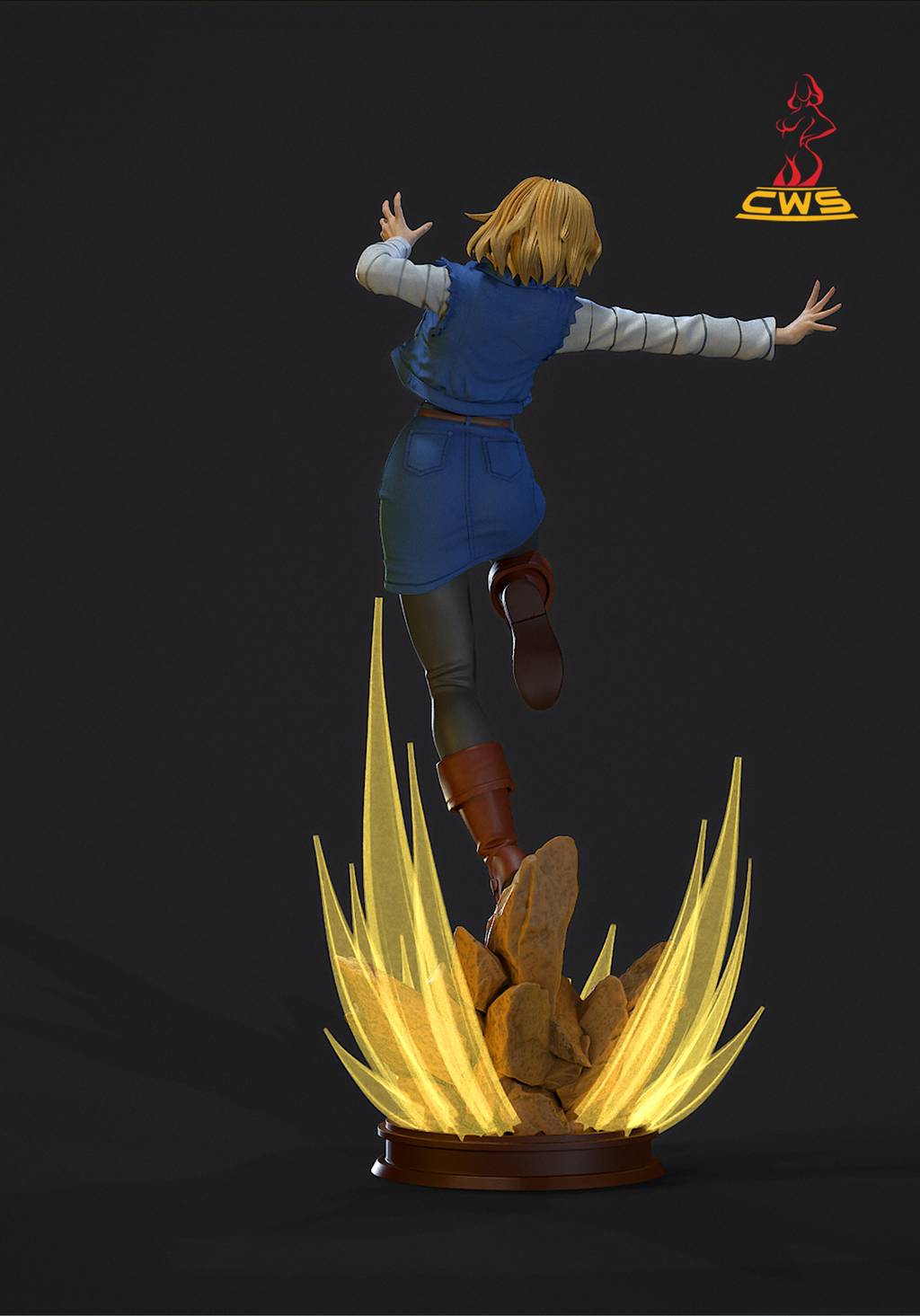 P站图纸印象馆 CW Studio 龙珠 人造人18号 CW Studio 龙珠 人造人18号