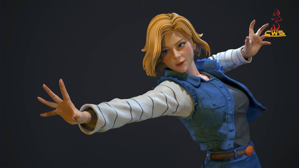 P站图纸印象馆 CW Studio 龙珠 人造人18号 CW Studio 龙珠 人造人18号