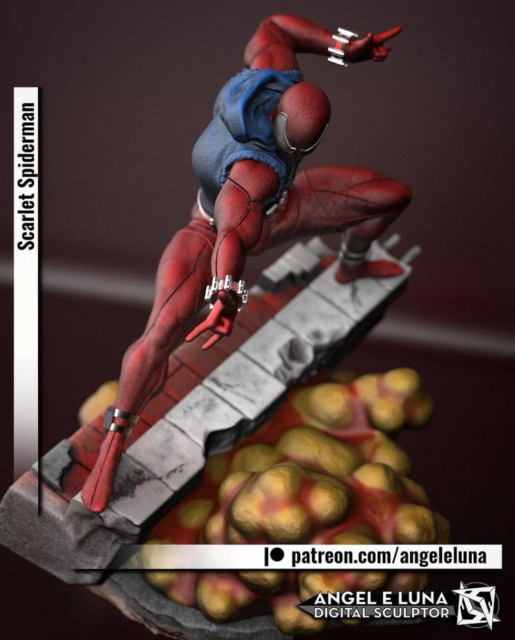 P站图纸印象馆 漫威 蜘蛛侠 漫威 蜘蛛侠