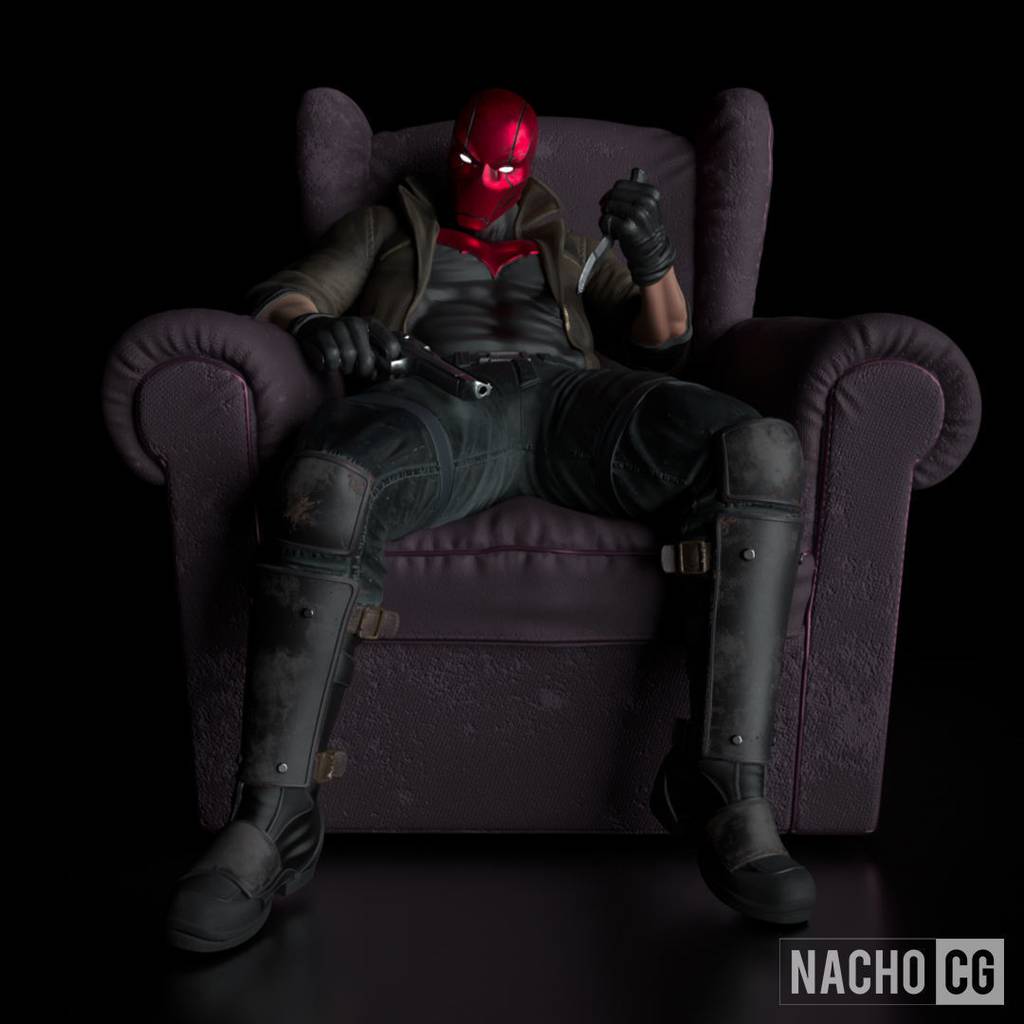 P站图纸印象馆 Nacho CG DC漫画 红头罩 Nacho CG DC漫画 红头罩