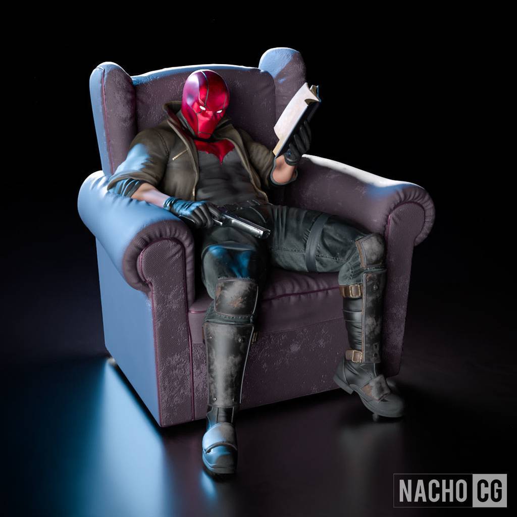 P站图纸印象馆 Nacho CG DC漫画 红头罩 Nacho CG DC漫画 红头罩
