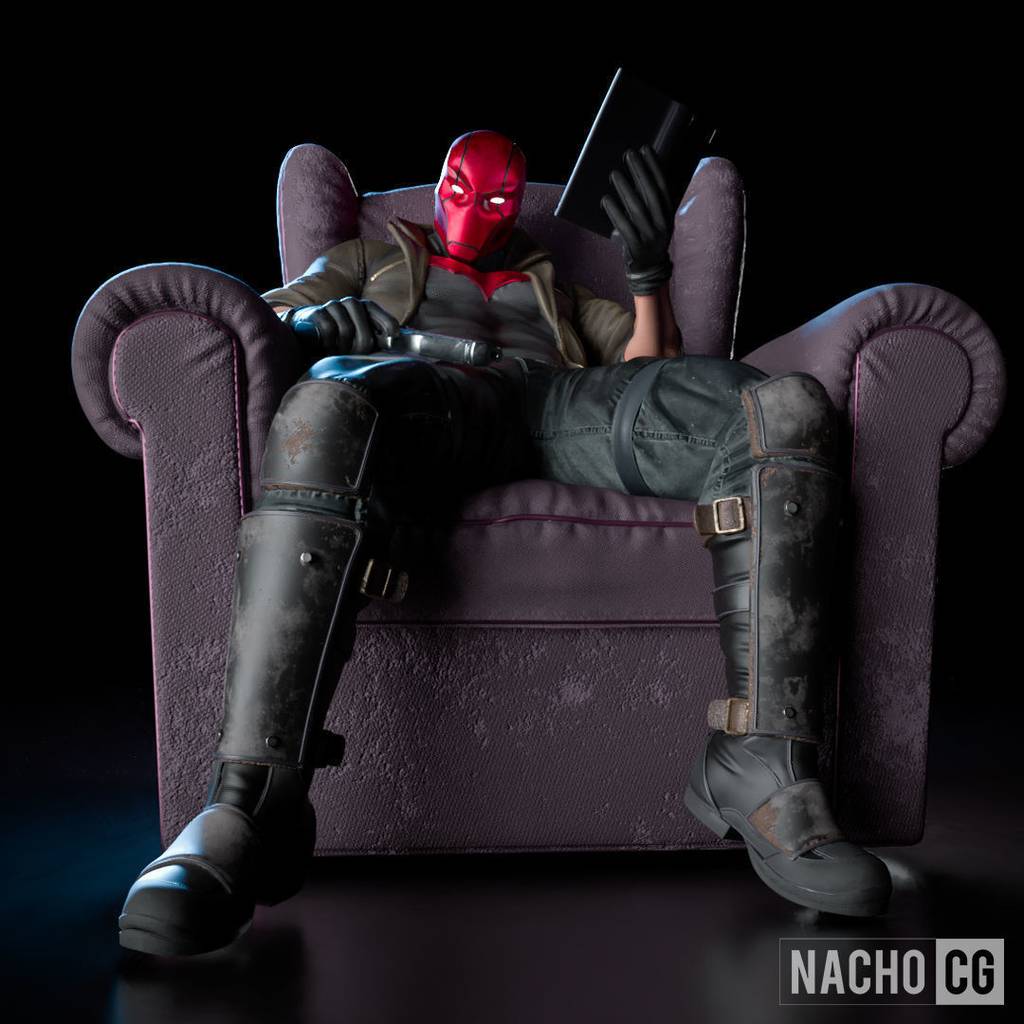 P站图纸印象馆 Nacho CG DC漫画 红头罩 Nacho CG DC漫画 红头罩
