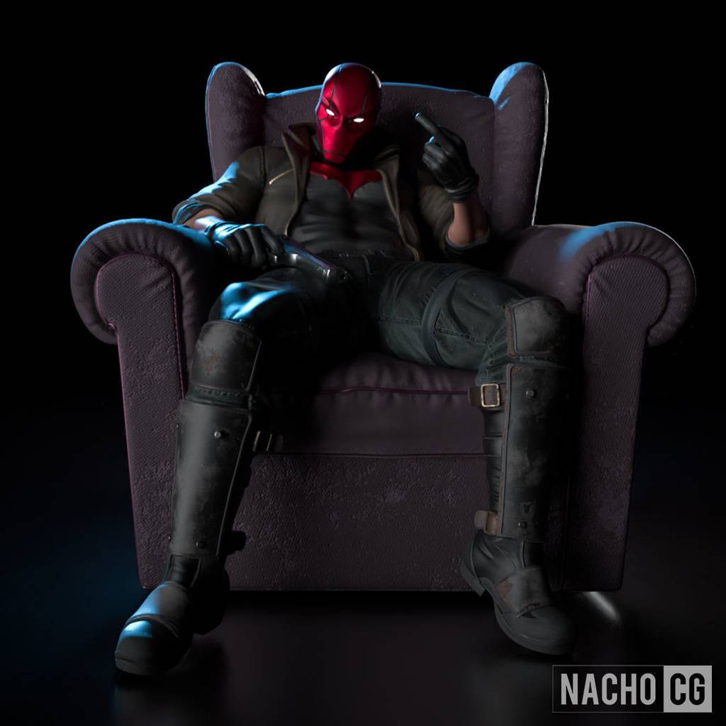 P站图纸印象馆 Nacho CG DC漫画 红头罩 Nacho CG DC漫画 红头罩