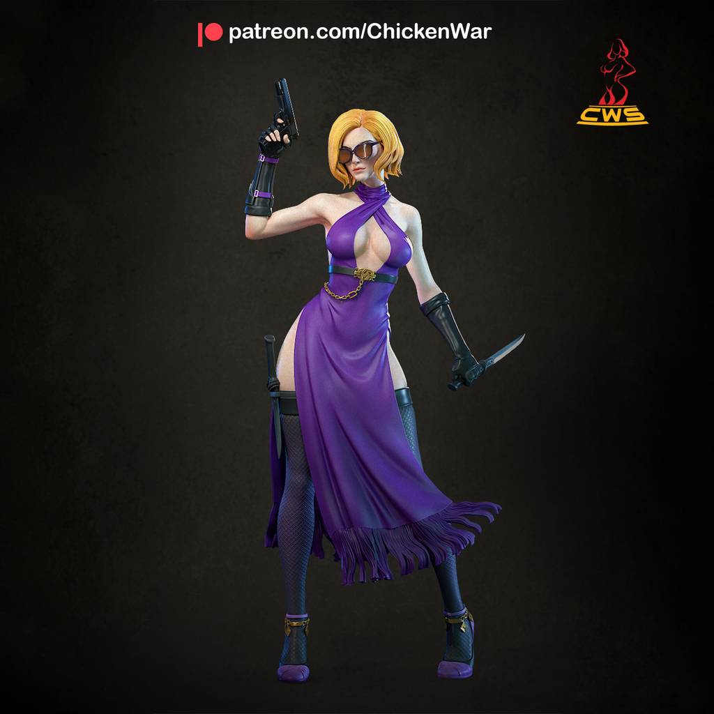 P站图纸印象馆 CW Studio 铁拳 妮娜·威廉姆斯 CW Studio 铁拳 妮娜·威廉姆斯