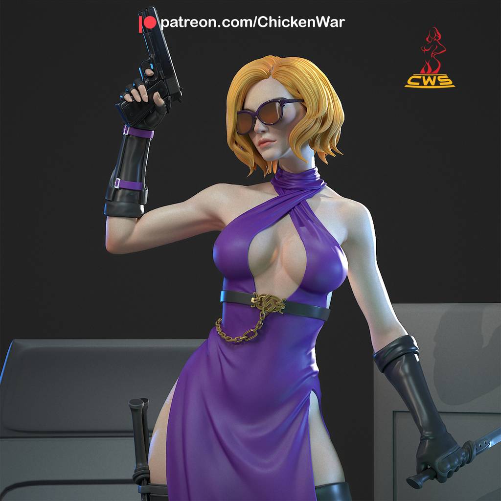 P站图纸印象馆 CW Studio 铁拳 妮娜·威廉姆斯 CW Studio 铁拳 妮娜·威廉姆斯