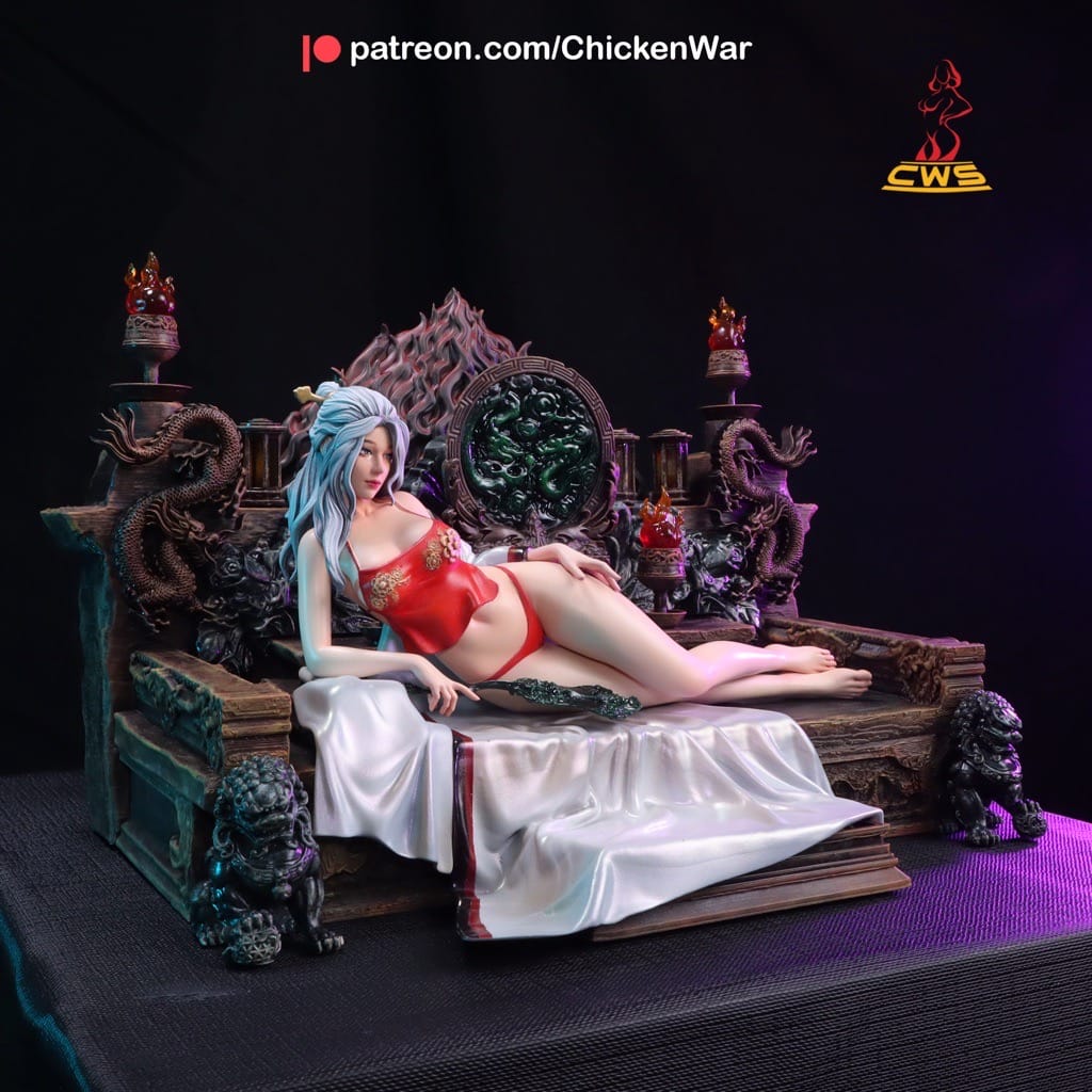 P站图纸印象馆 CW Studio 黑神话悟空 罗刹女 CW Studio 黑神话悟空 罗刹女