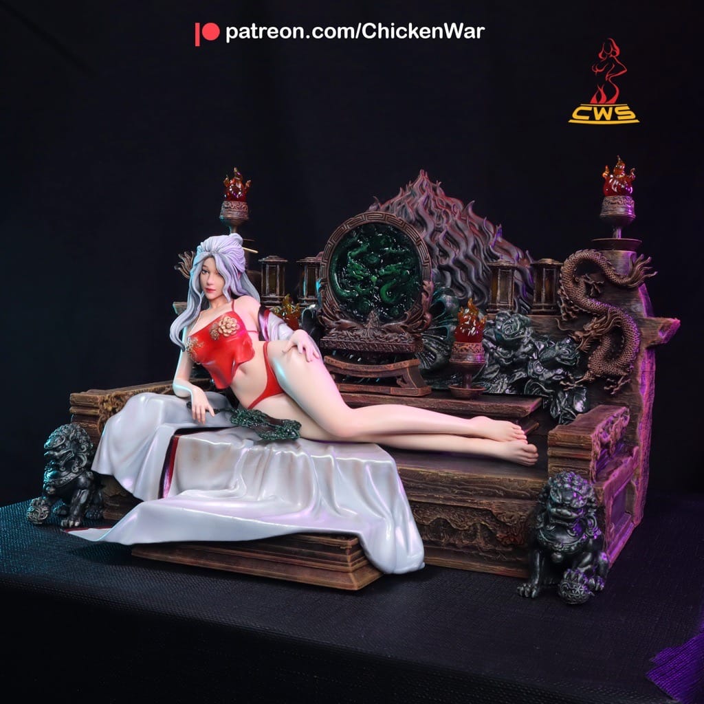 P站图纸印象馆 CW Studio 黑神话悟空 罗刹女 CW Studio 黑神话悟空 罗刹女