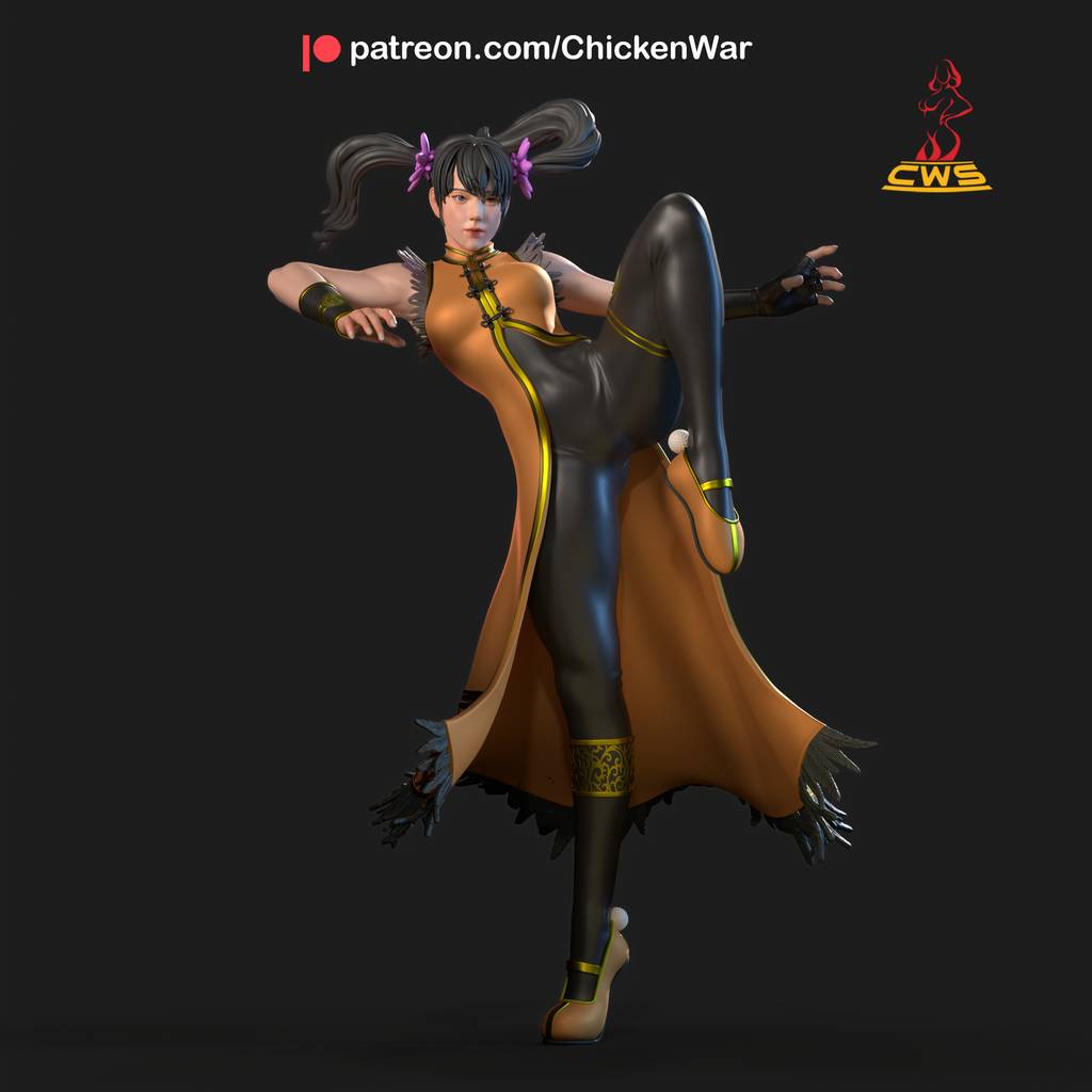 P站图纸印象馆 CW Studio 铁拳 凌晓雨 CW Studio 铁拳 凌晓雨