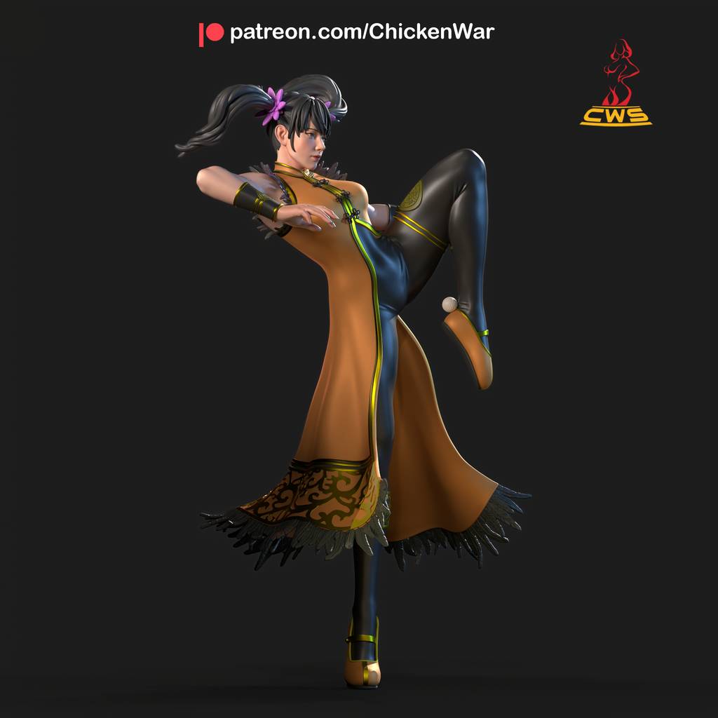 P站图纸印象馆 CW Studio 铁拳 凌晓雨 CW Studio 铁拳 凌晓雨