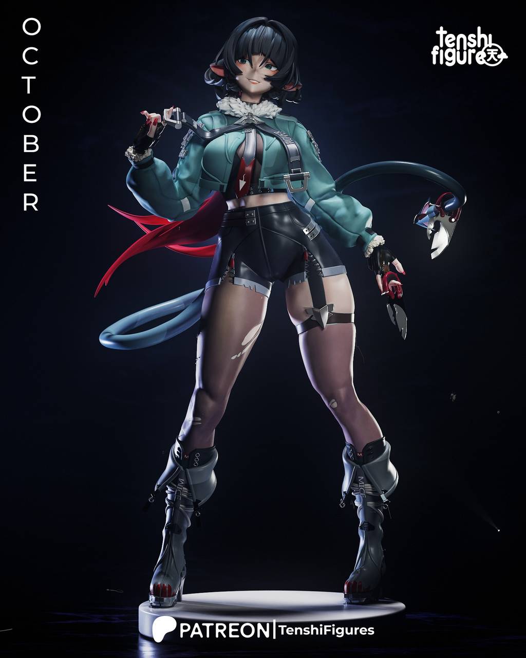 P站图纸印象馆 Tenshi Figures 绝区零 简·杜 Tenshi Figures 绝区零 简·杜