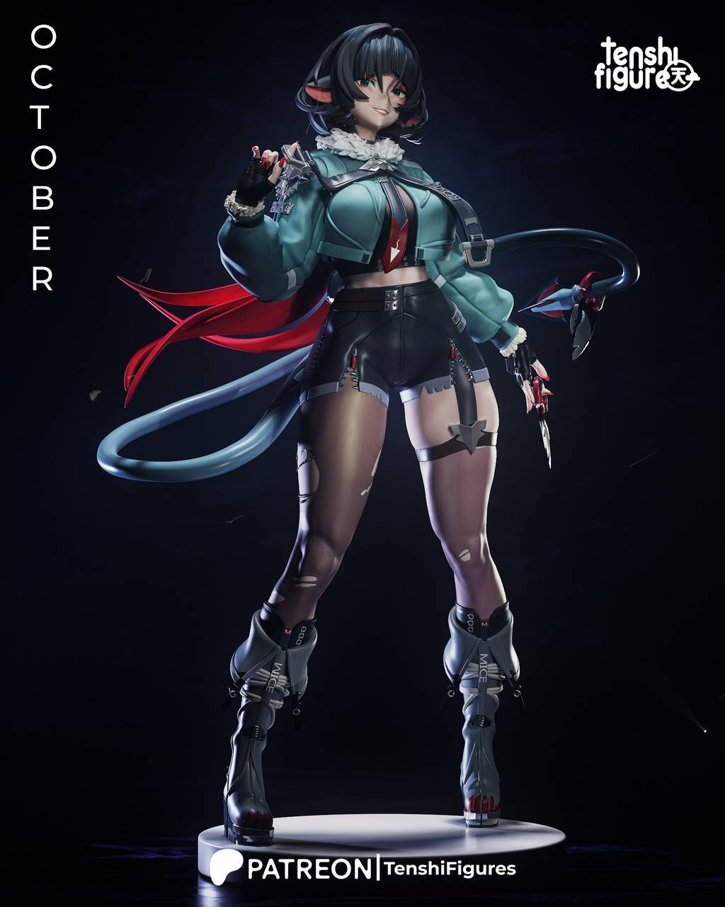 P站图纸印象馆 Tenshi Figures 绝区零 简·杜 Tenshi Figures 绝区零 简·杜