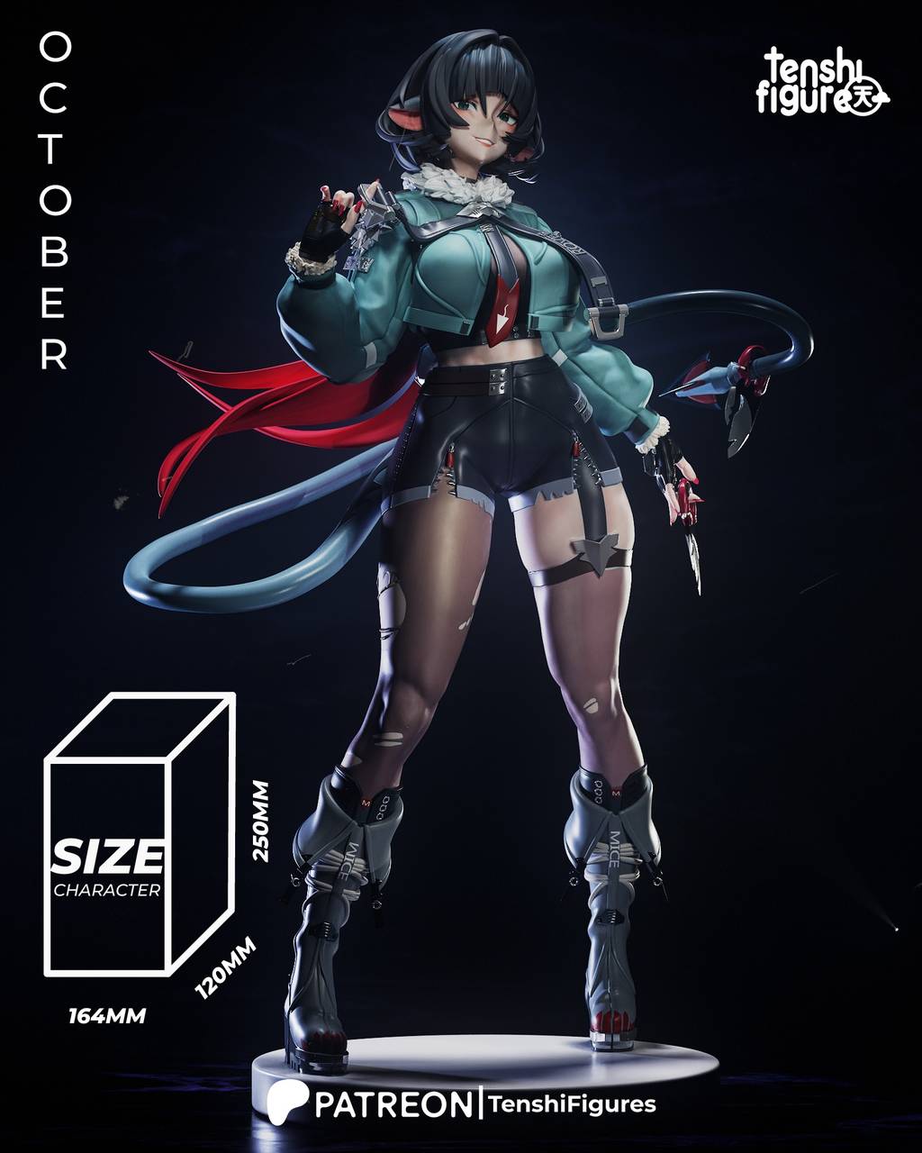 P站图纸印象馆 Tenshi Figures 绝区零 简·杜 Tenshi Figures 绝区零 简·杜