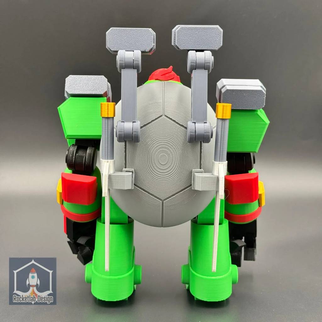 P站图纸印象馆 忍者神龟 拉斐尔 忍者神龟 拉斐尔